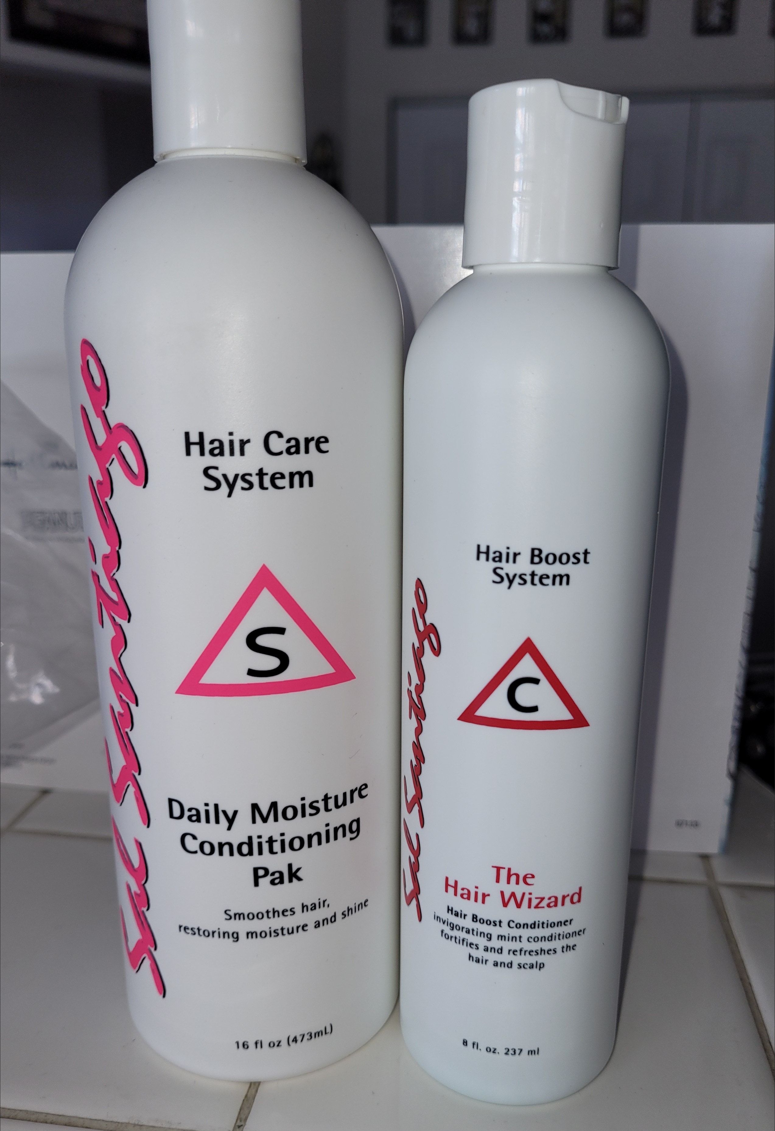 Sal Santiago signature hair care conditioning system